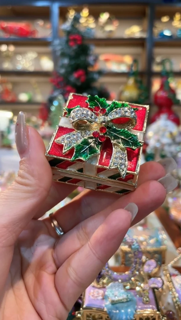 【闪购商品】精致珐琅彩首饰盒