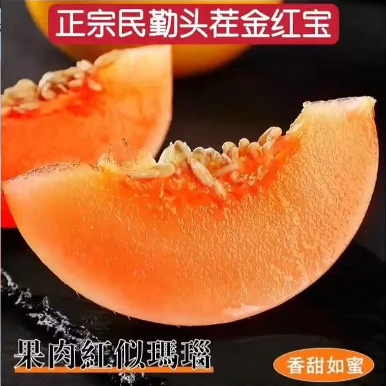 【精品果王】甘肃民勤蜜瓜带箱9-10斤G