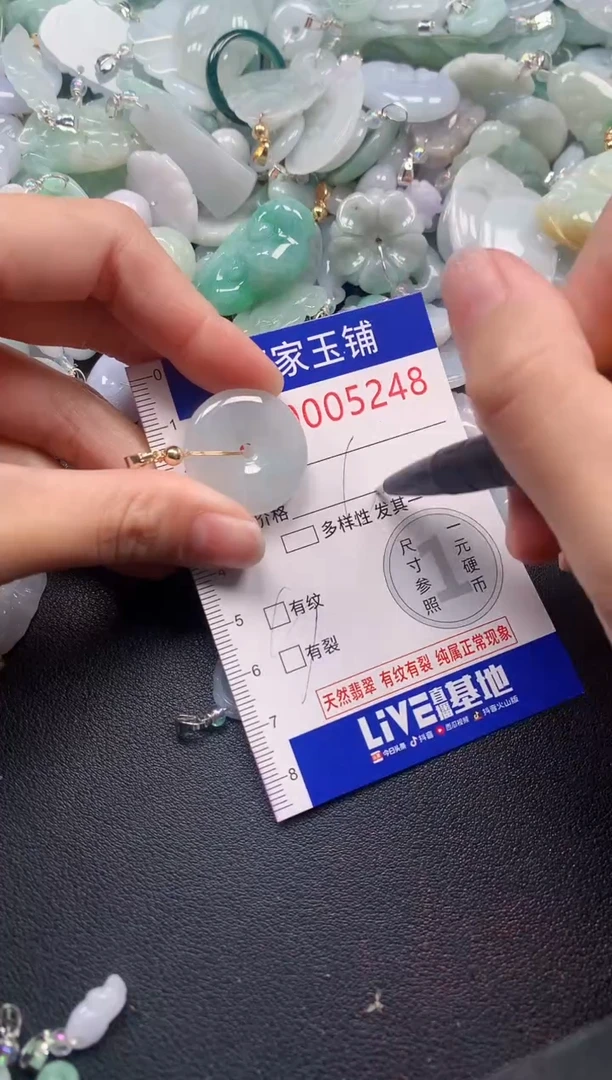 颈饰未镶嵌翡翠5248