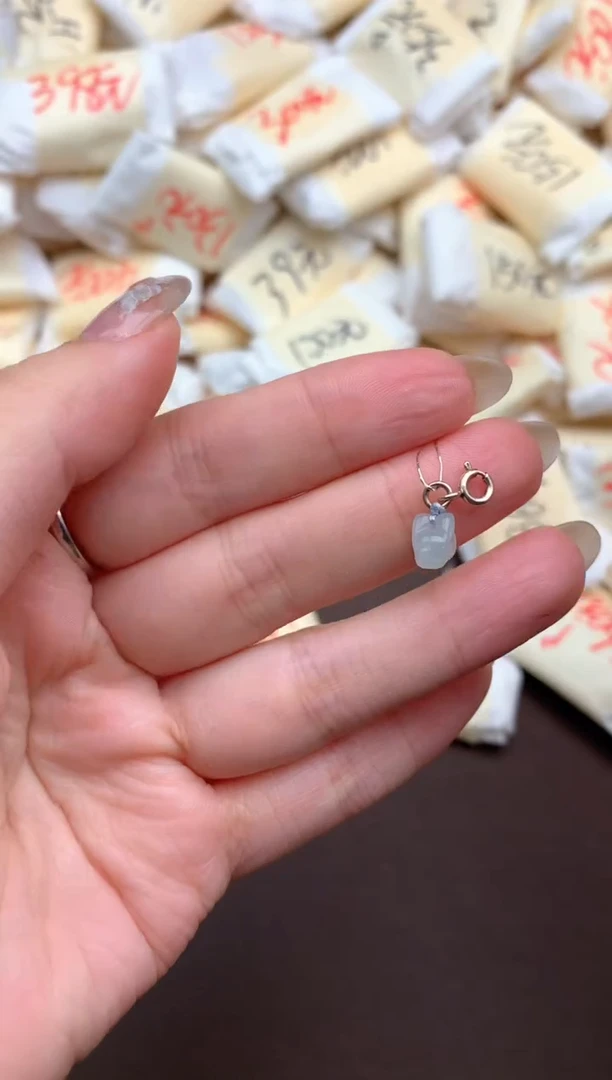 【闪购商品】翡翠挂件银S925镶嵌一