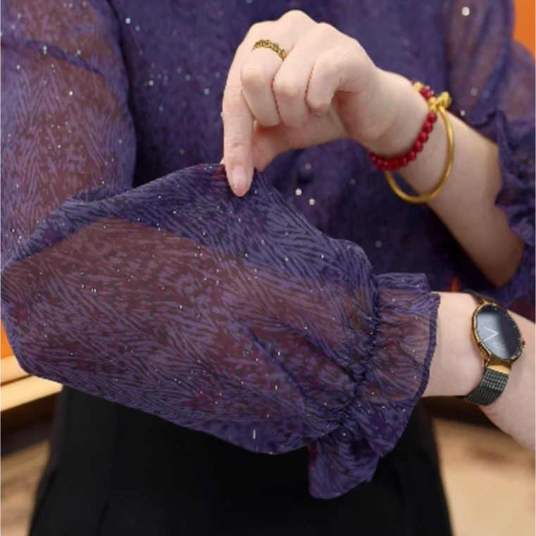 蚕物2025新款新中式国风设计感气质小衫M264彭彭