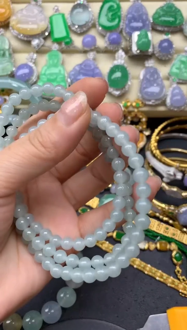 【闪购商品】翡翠手链未镶嵌247-中国好珍宝