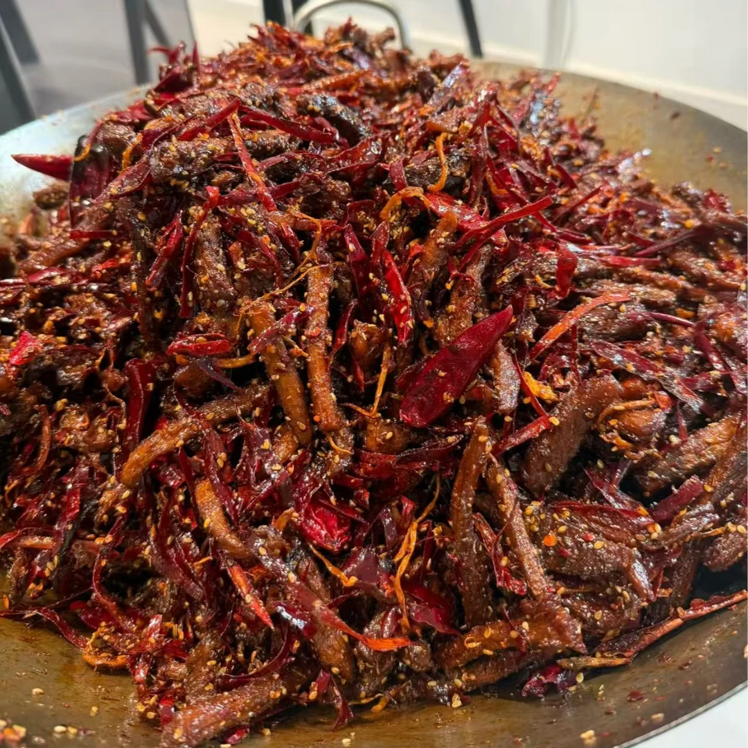川味麻辣冷吃牛肉即食香辣卤味熟食解馋零食下酒菜