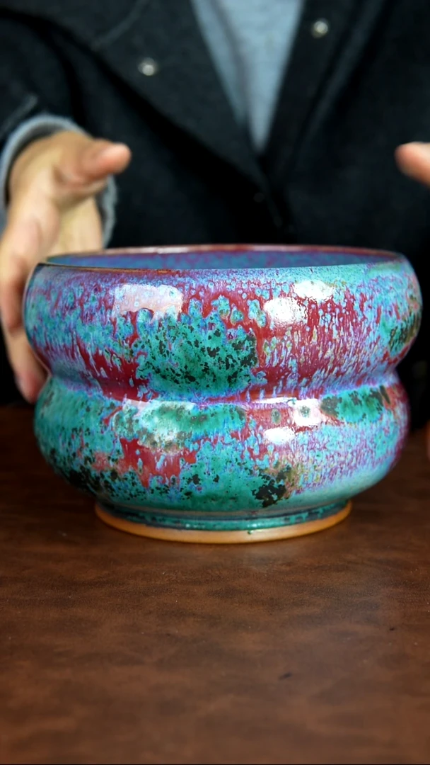 295号/禹州神垕特产】原矿原产地钧瓷茶具