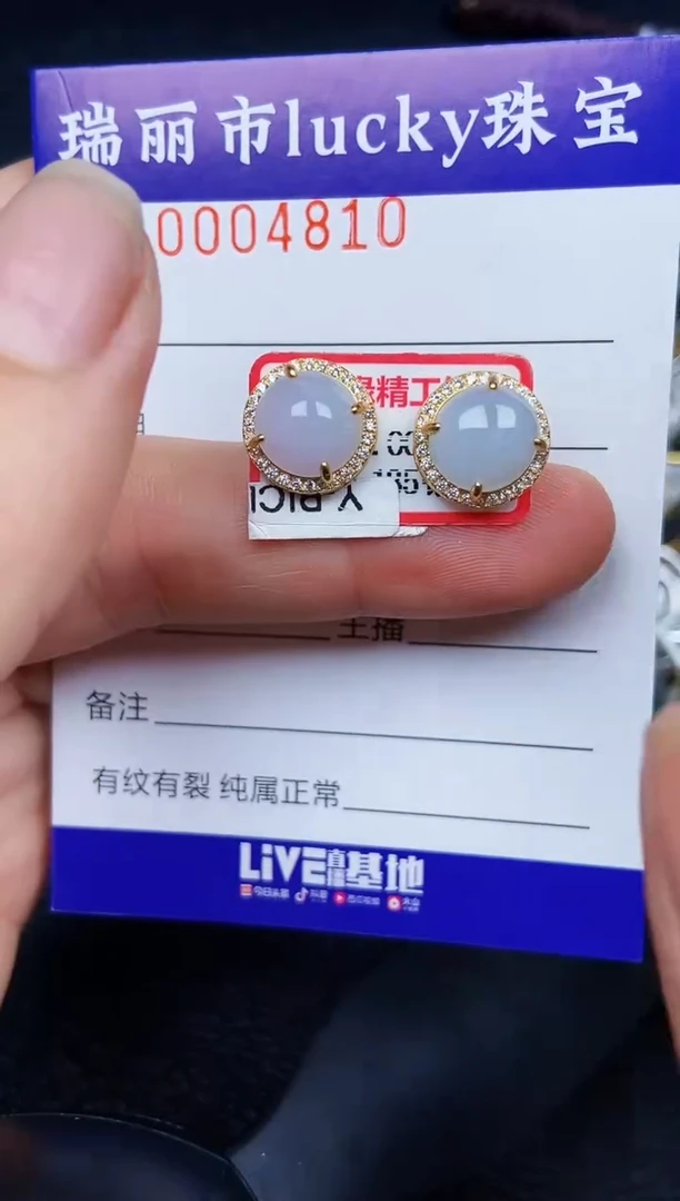 翡翠银S925镶嵌颈饰4810