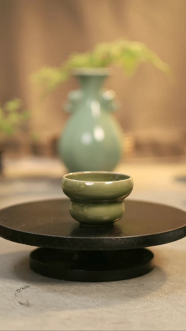 杯子瓷原产地原矿釉 葫芦杯