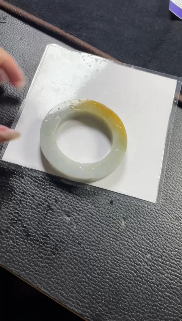 【闪购商品】定制翡翠手镯未镶嵌黄定制手镯ZX7/DZS