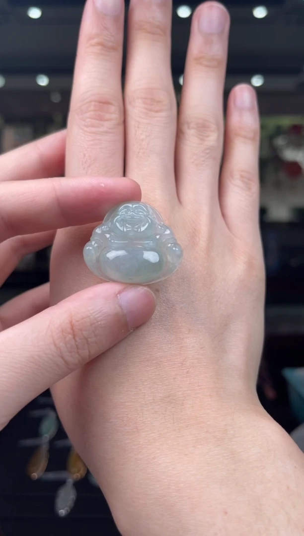 翡翠未镶嵌耳饰7号标签撕毁不退换