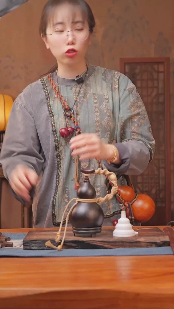 1703号链接精品大漆葫芦现货现发[一物一拍]