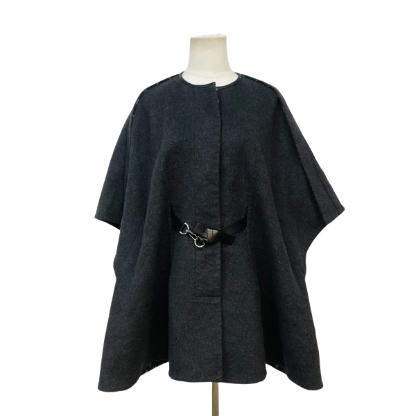 妃鱼/路易威登/羊毛/斗篷/95新/z零二一五