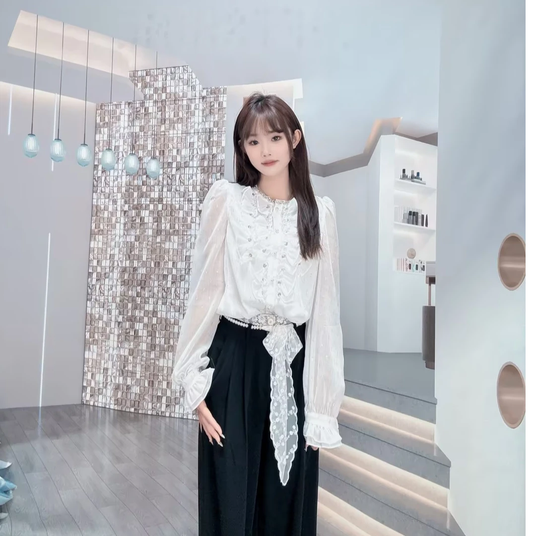 INS公主风春季衬衫女装上衣衬衣5251312070