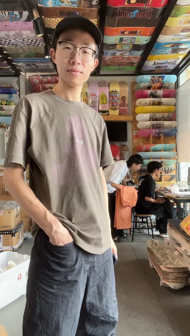 吊带通达滑板店主播阿封 L码