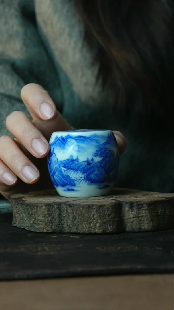 【闪购商品】杯景德镇陶瓷青花