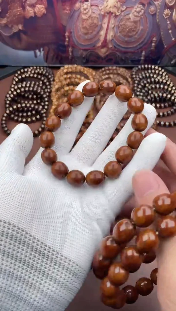 手串紫金鼠5号枣珠