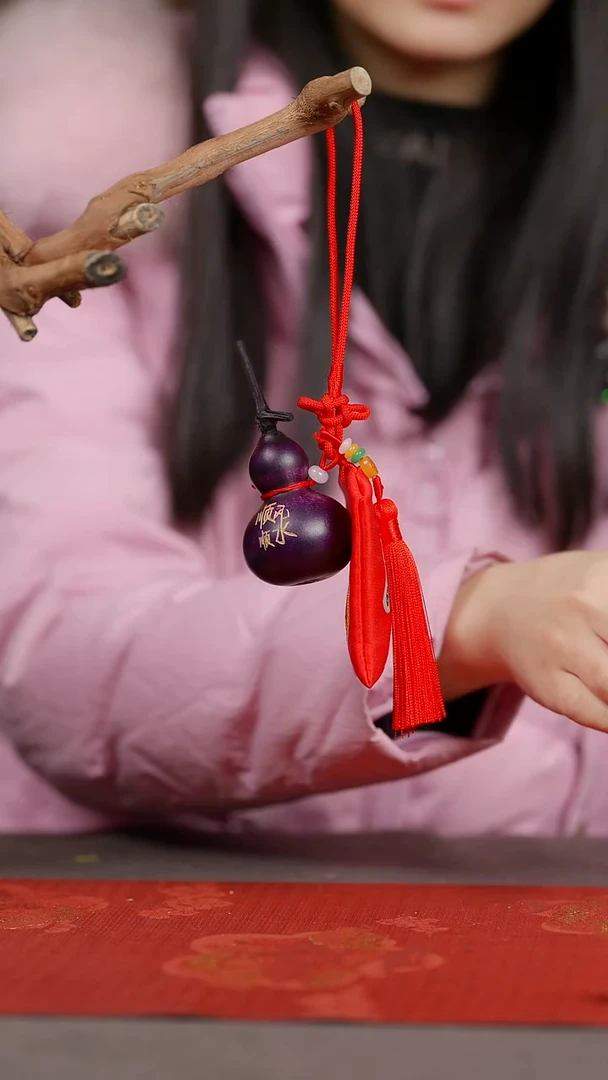 【闪购商品】1952号葫芦摆件车挂手持