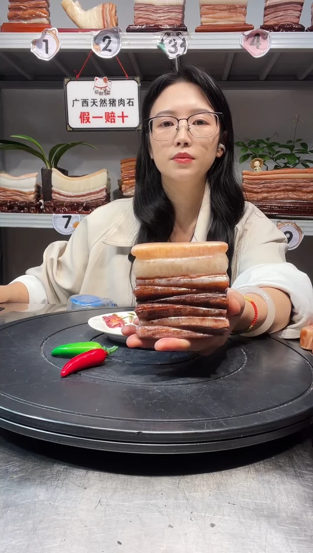 石材天然石材柳州猪肉石9.5-8-4.5