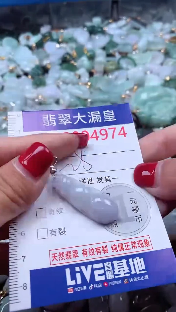 颈饰未镶嵌翡翠4974
