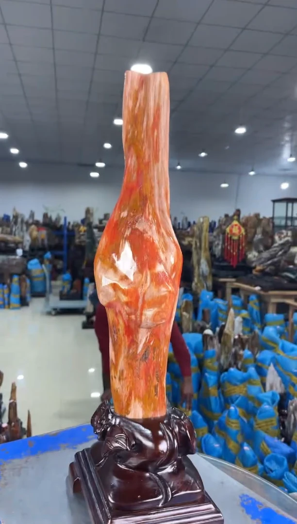 【闪购商品】硅化玉摆件未镶嵌69