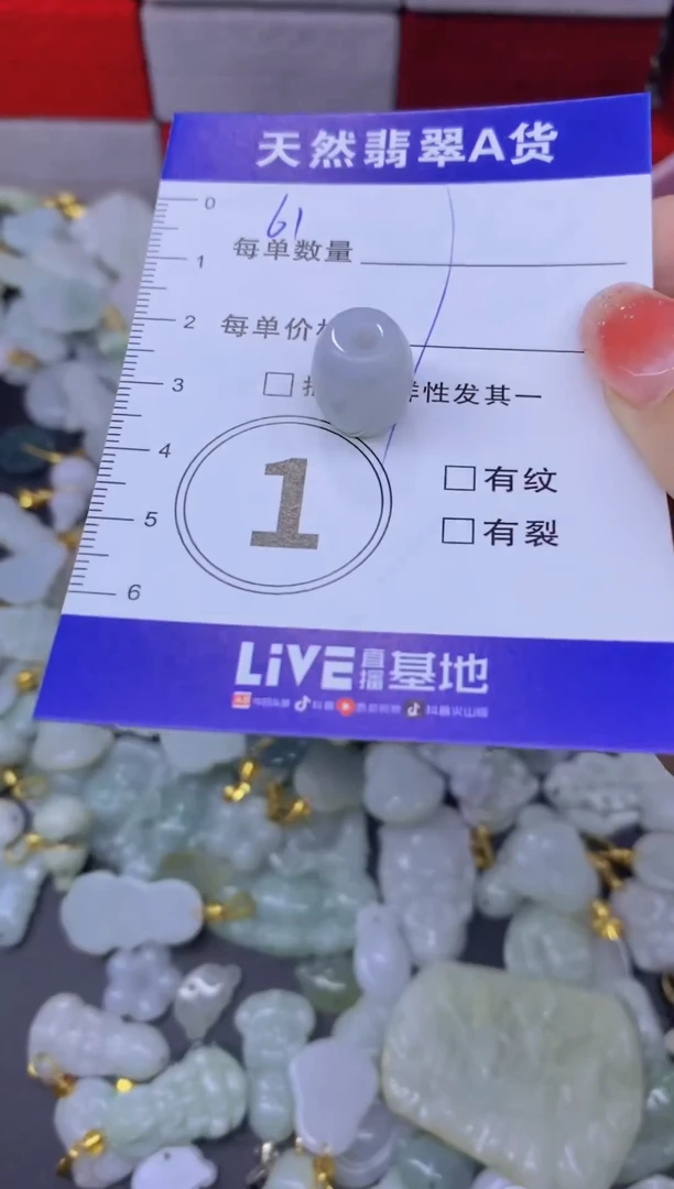 颈饰未镶嵌翡翠天然翡翠A货批量多样性发一件