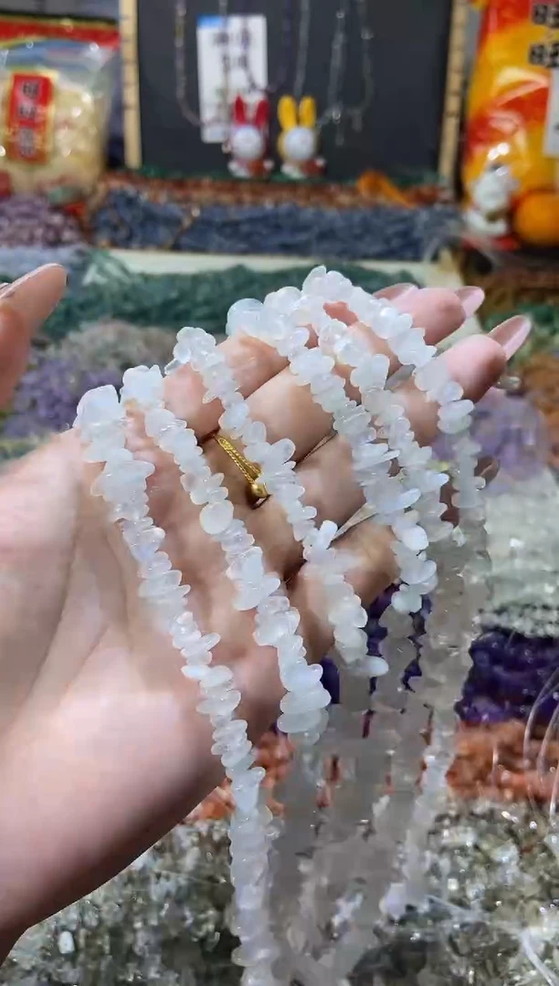 【闪购商品】水晶珠宝半成品未镶嵌蓝月光