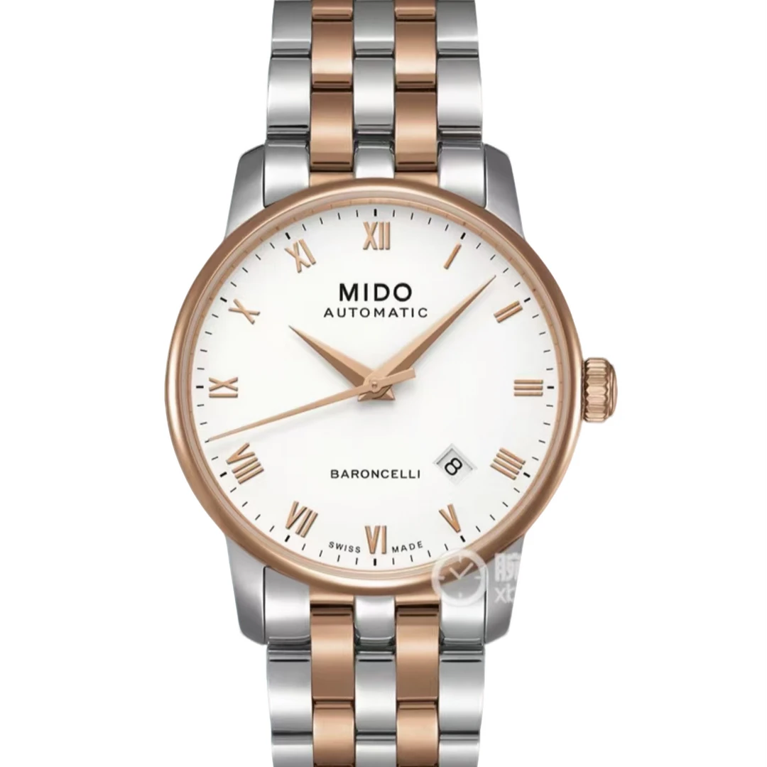 全新未使用   竞品专属/全新美度贝伦赛丽/38mm/8100