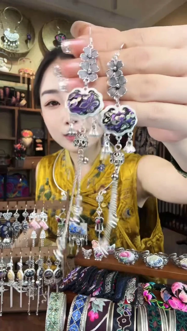 刺绣非遗刺绣民族风饰品
