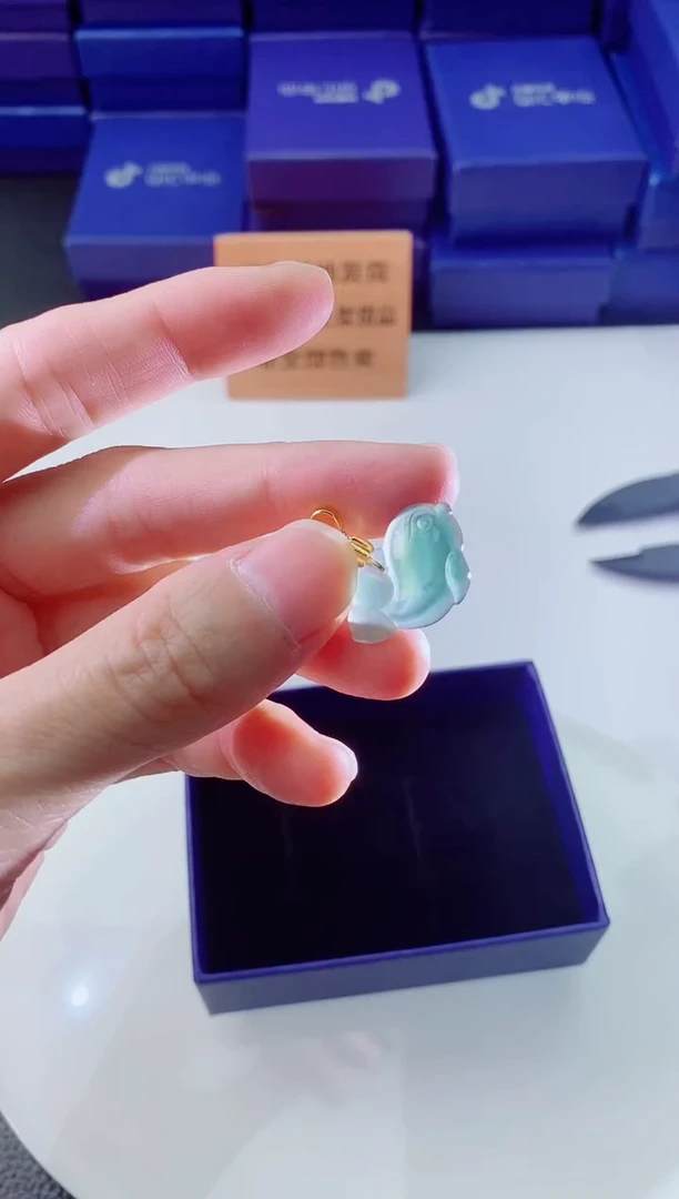 翡翠未镶嵌颈饰