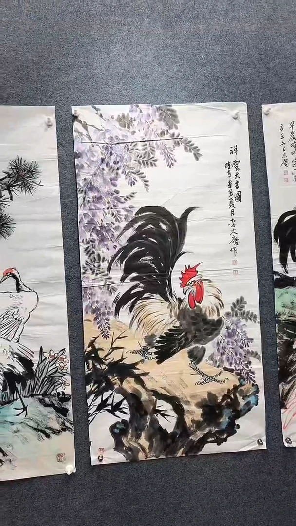 国画李火庆/国画/画心