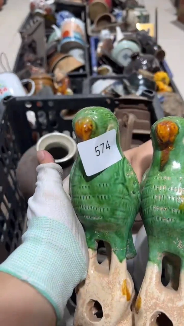 有机玻璃余*工艺品摆件574