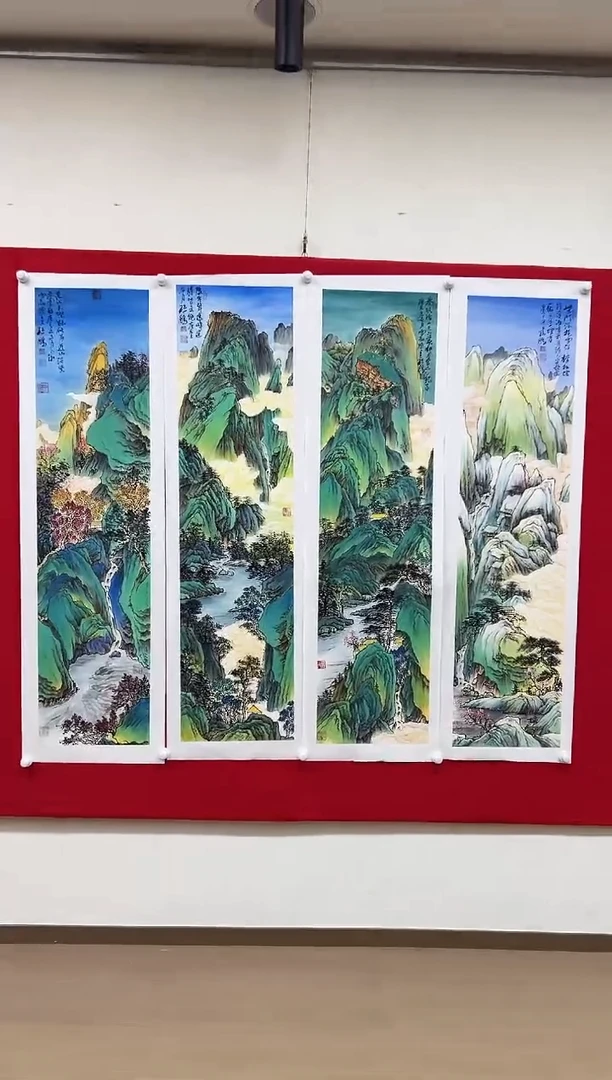 国画山东国鉴孙鹏国画作品