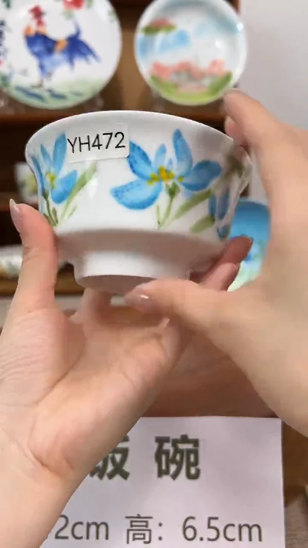 摆件景德镇手工手绘陶瓷