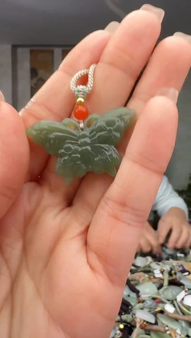 颈饰未镶嵌和田玉拍一发一多样性发货