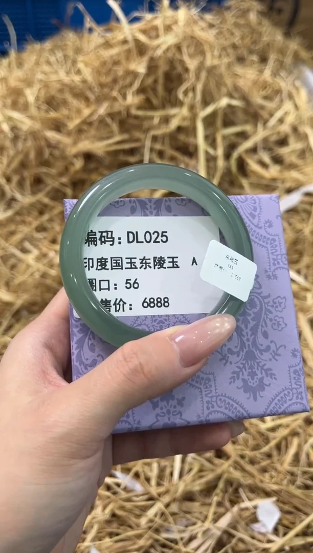 未镶嵌手镯石英质玉DL025