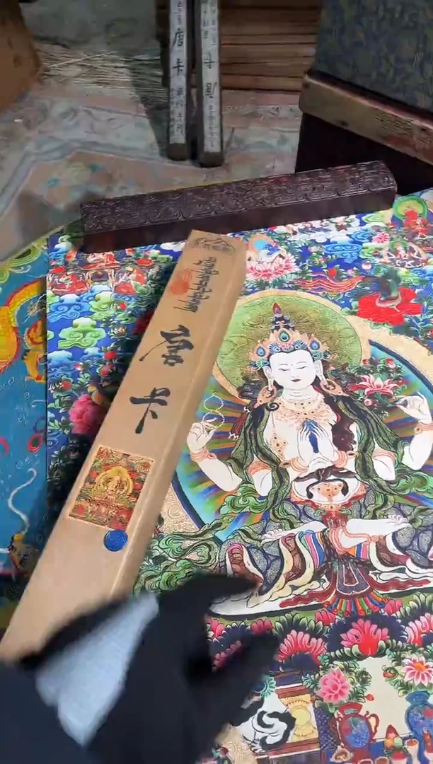 卷轴画路路的唐卡tk160