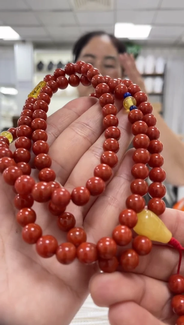 颈饰未镶嵌南红玛瑙高*敏116