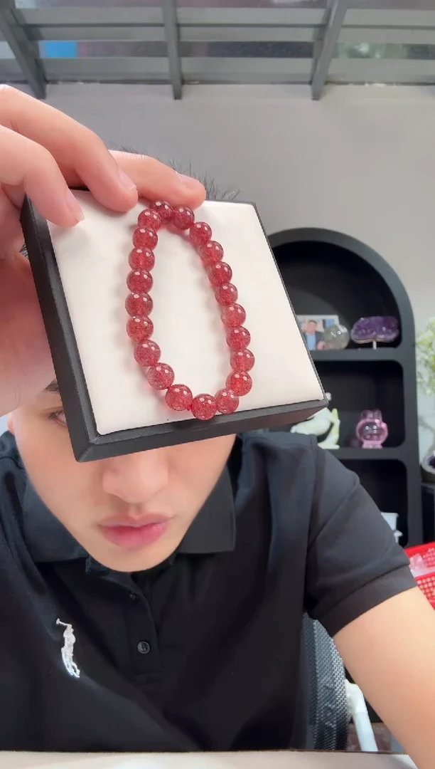 合金手链石英质玉晶3230 约9mm