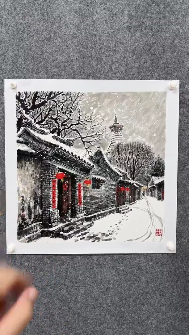 国画DH-XAP老师绘画作品