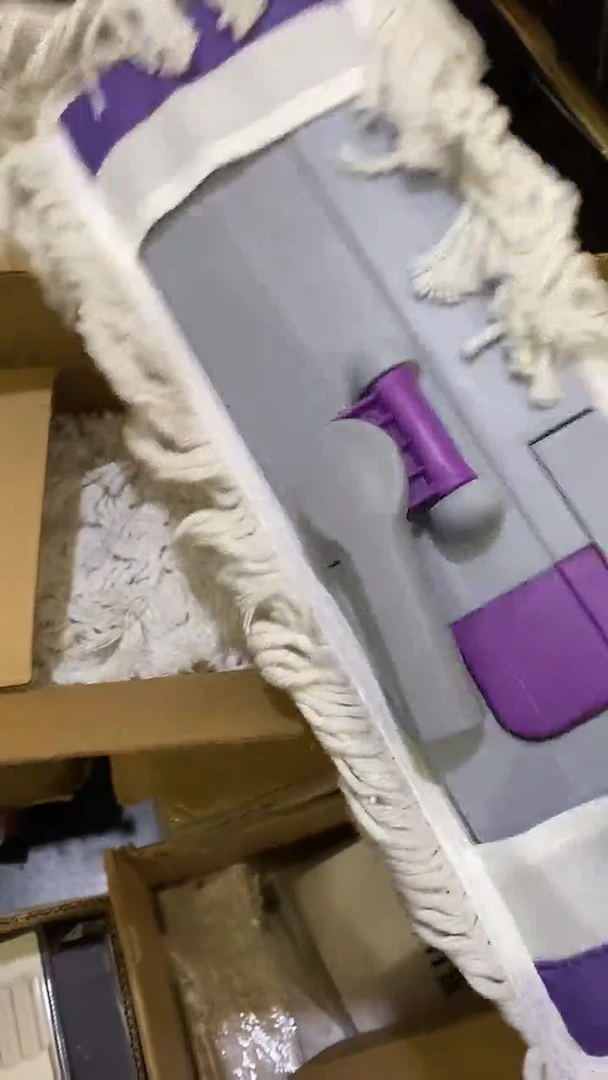 棉布平板拖把三块布