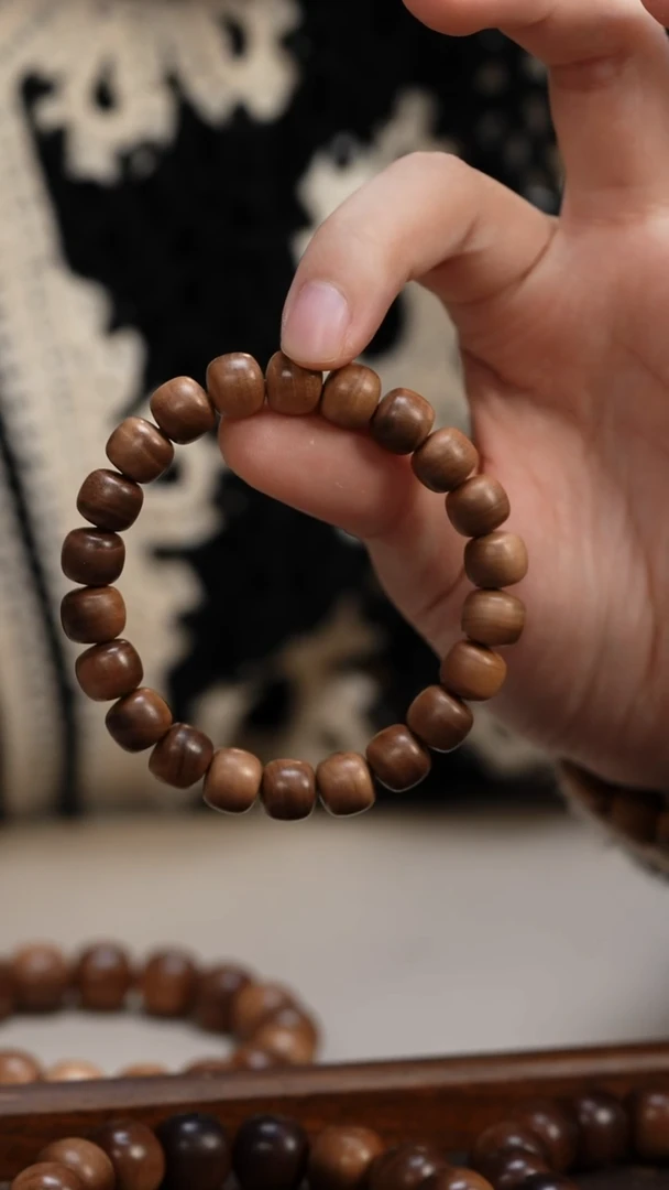 檀香木手串/手链老山檀香9*10老型单圈