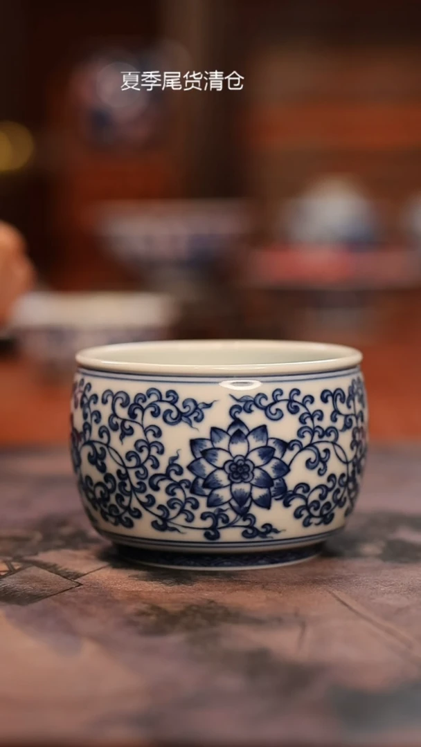 九曰陶手绘手工茶具