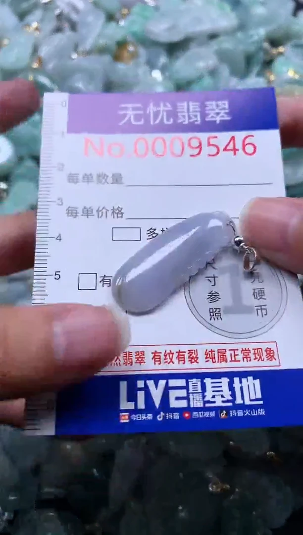 颈饰未镶嵌翡翠9546