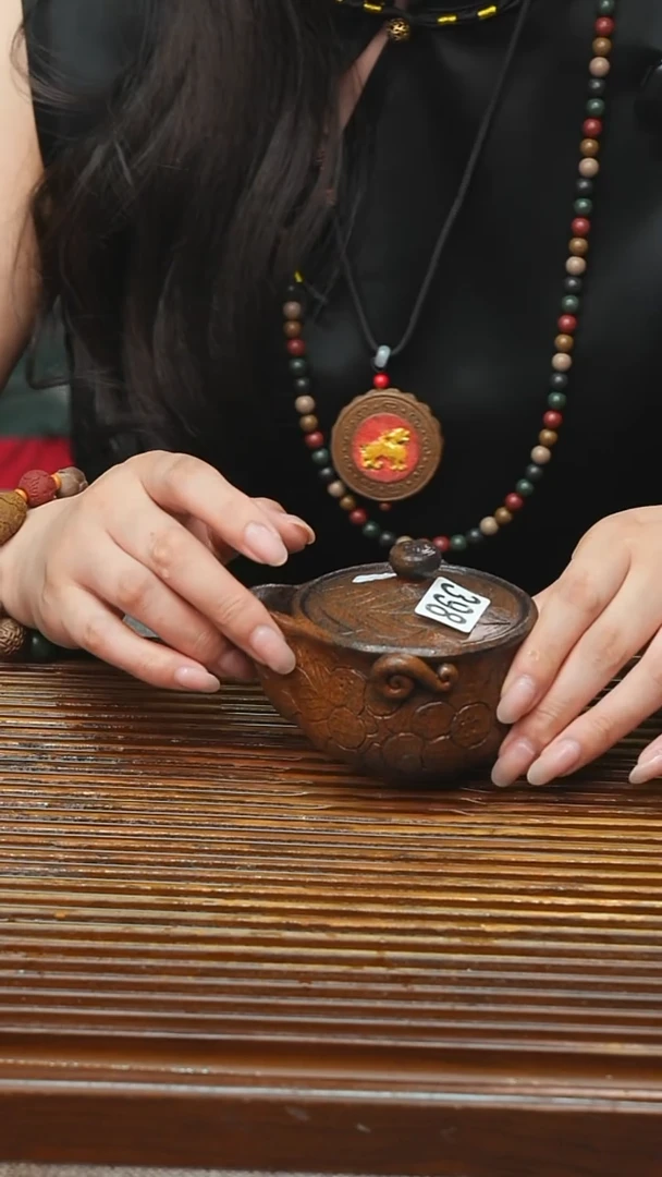 万古烧粗陶手工茶具