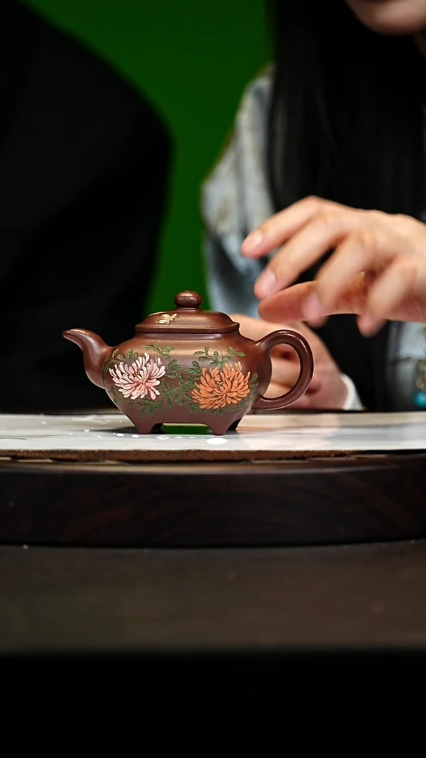 宜兴原矿高端紫砂 顾氏徐门底槽清200cc