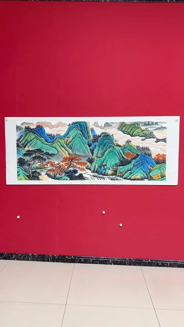 国画杨金光/山水/国画/宣纸