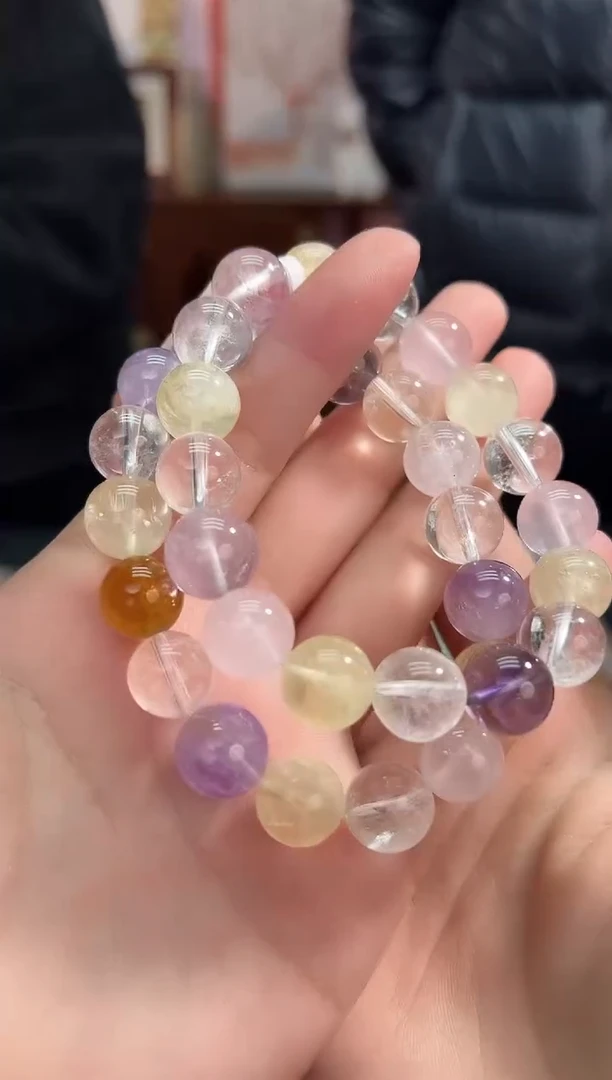 【闪购商品】水晶手链未镶嵌107多样性发其一12+
