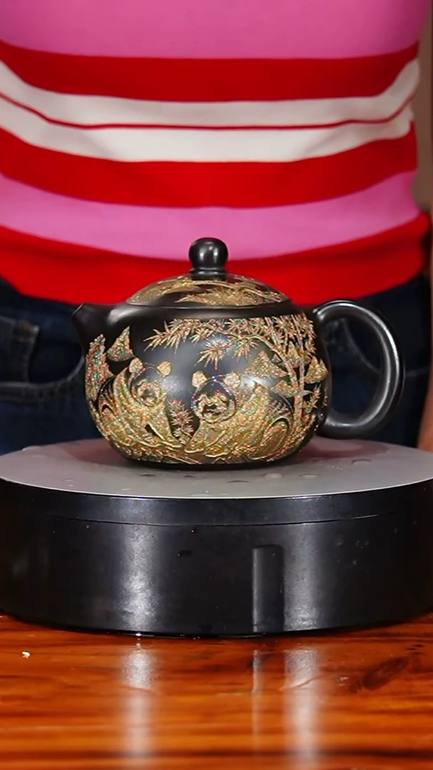 宜兴原矿紫砂壶茶壶500C