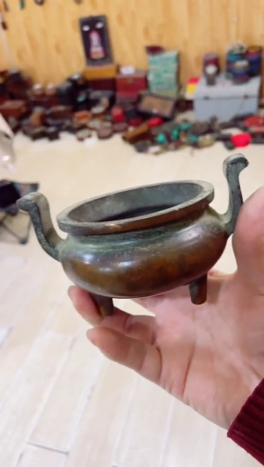 【闪购商品】摆件宫廷影视老旧工艺摆件