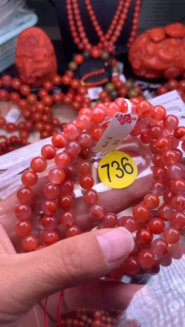 【闪购商品】南红玛瑙珠宝奇石未镶嵌736-7