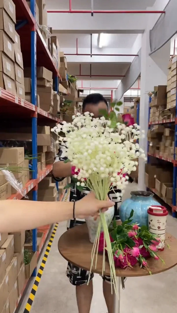 仿真花绿植满天星10枝