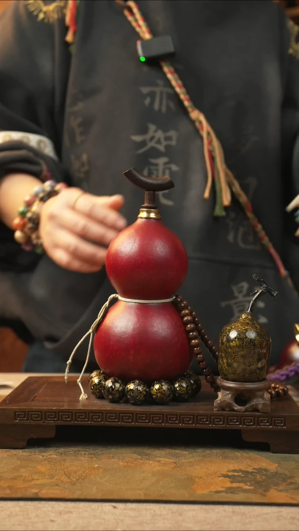 108大漆一物一拍记葫堂出品【不带手串】